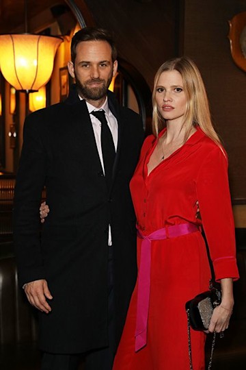 Lara Stone's second wedding dress is worlds apart from her David ...