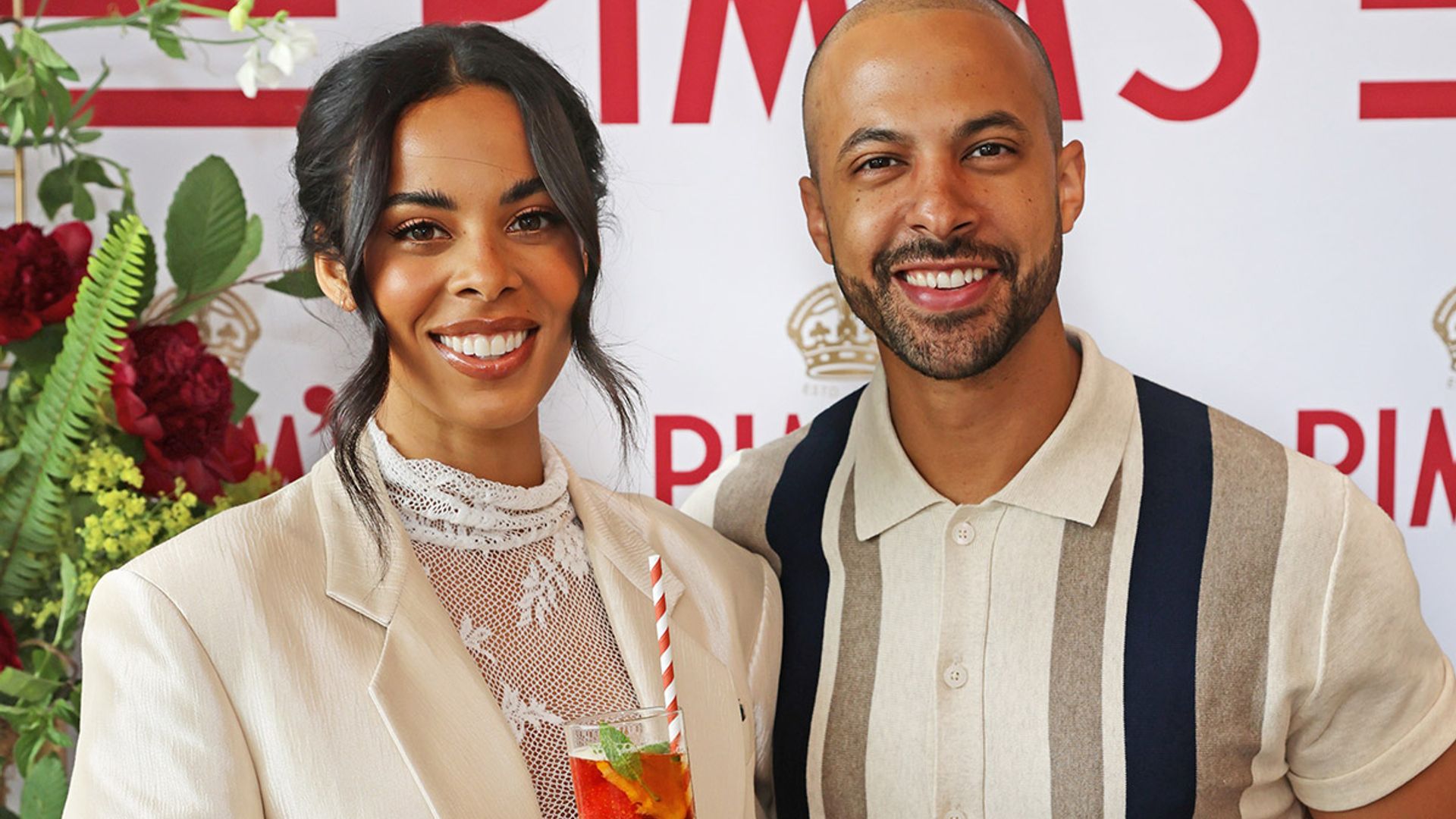 Rochelle Humes Unseen Regal Wedding Photos With Husband Marvin Hello 3380