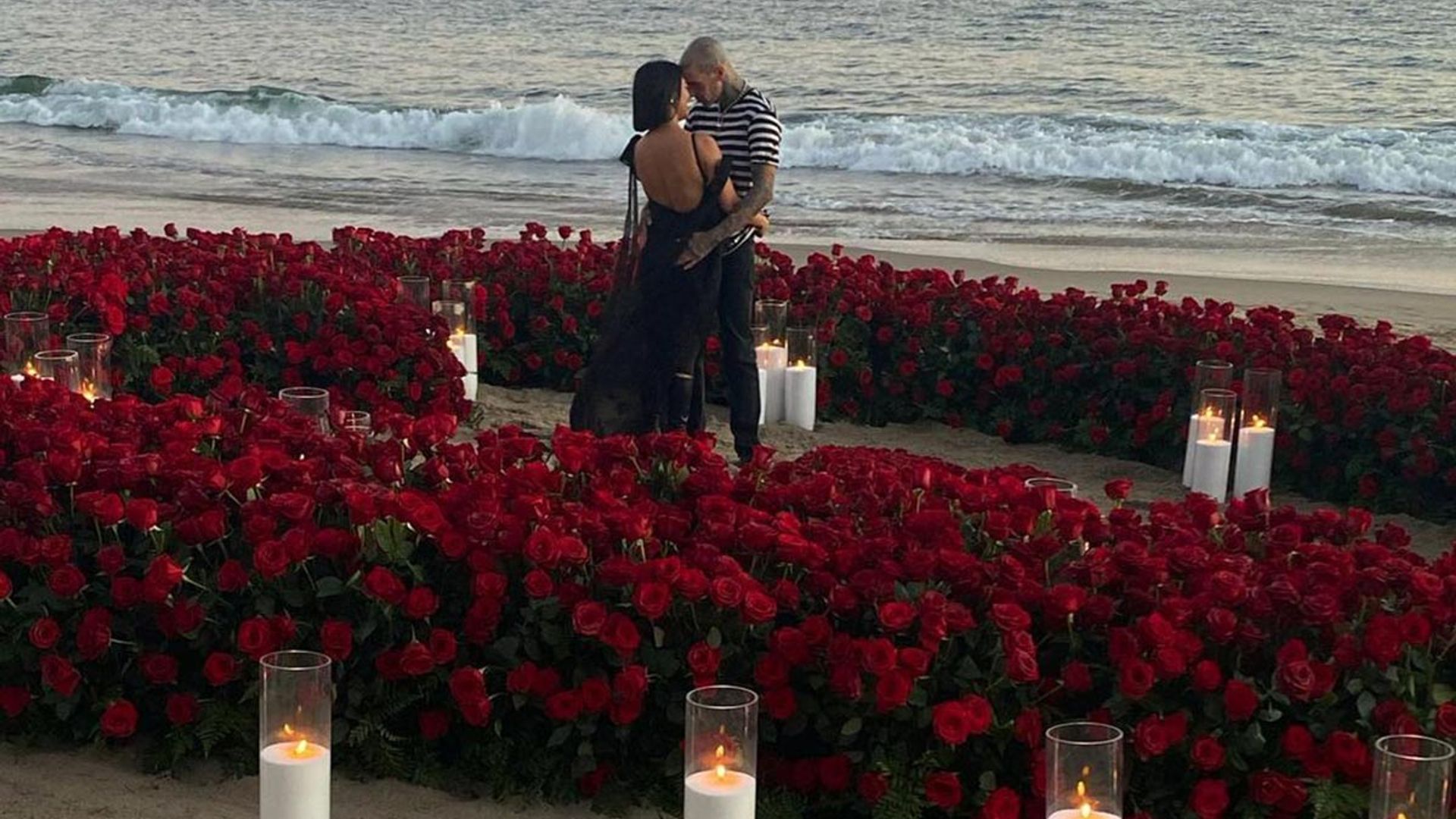 kourtney and travis engaged ring