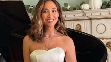Myleene Klass stuns in angelic wedding dress – see the special moment