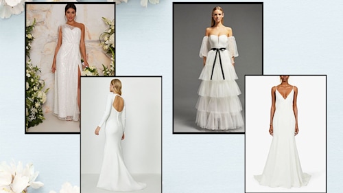 10 discounted wedding dresses in the sales