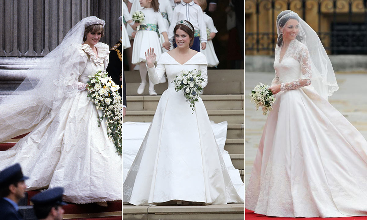 Royal wedding dresses worth up to ...