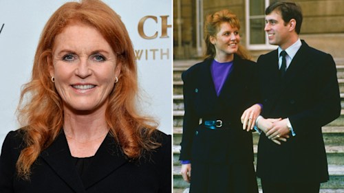 Sarah Ferguson's colourful £70k engagement ring she wore for years after divorce