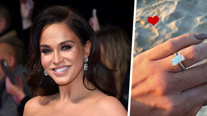 Vicky Pattison's third sparkling engagement ring is nothing like ex's