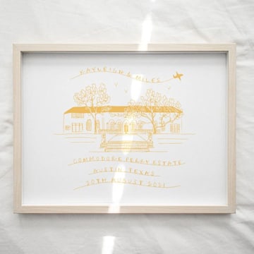 персонализированный-etsy-свадьба-площадка-рамка