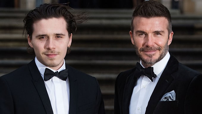 David Beckham shares unseen photo from son Brooklyn's lavish wedding to ...