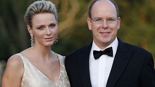 Princess Charlene pictured with rarely-seen engagement ring from Prince Albert