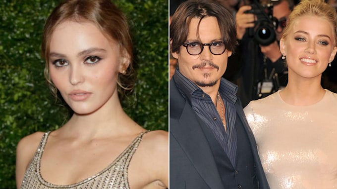 Why Johnny Depp's daughter Lily-Rose shunned Amber Heard wedding - real ...