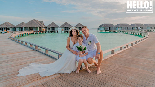 Natalie Anderson surprises husband with vow renewal in the Maldives - EXCLUSIVE