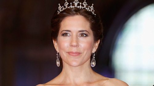 Crown Princess Mary just wore her breathtaking bridal tiara to a royal wedding
