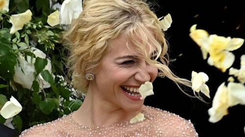 Pixie Lott's Swarovski-studded wedding dress took 650 hours to make – surprising story