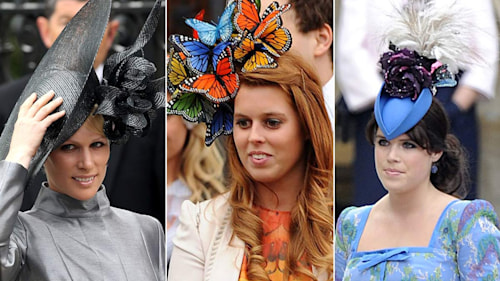 18 wild royal wedding hats: Zara Tindall, Princess Eugenie and more