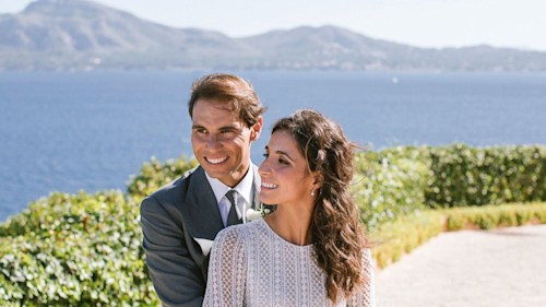 Rafael Nadal's wife Mery Perello wore TWO stunning wedding dresses – photos