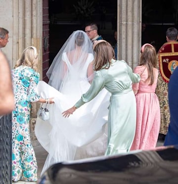 Prince Philip's cousin Lady Tatiana Mountbatten's designer wedding ...