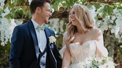 Bride Stacey Solomon shares first wedding photos - wait 'til you see her princess gown