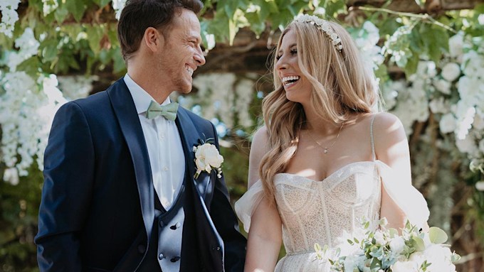 Stacey Solomon wows in princess bridal gown in loved-up wedding photos ...