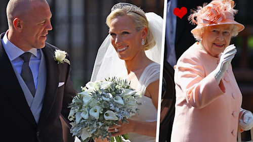 Zara Tindall's stunning wedding had heartfelt nods to grandmother the Queen – best photos