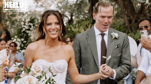 Exclusive: Binky Felstead and Max Fredrik Darnton share photos from their dream wedding day