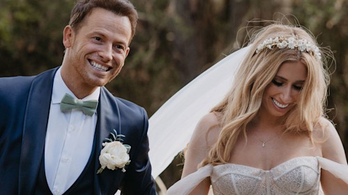 Stacey Solomon's bridesmaid Mrs Hinch is a vision in intimate wedding photos