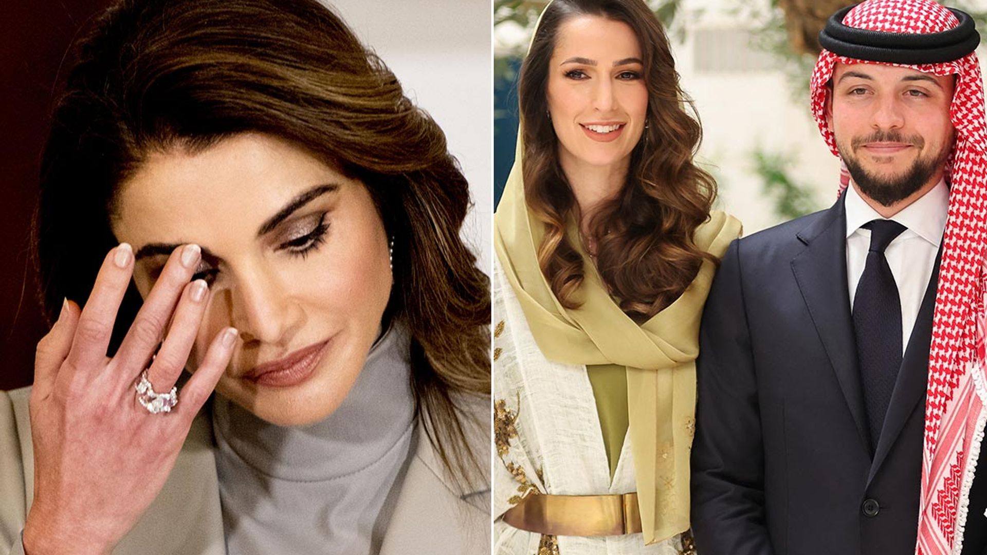Queen Rania accidentally let slip Crown Prince Hussein’s wedding date – and it’s so soon