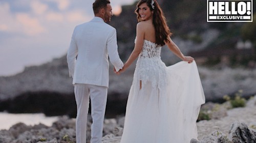 Darby Ward designed sheer wedding dress in two weeks after last-minute dilemma