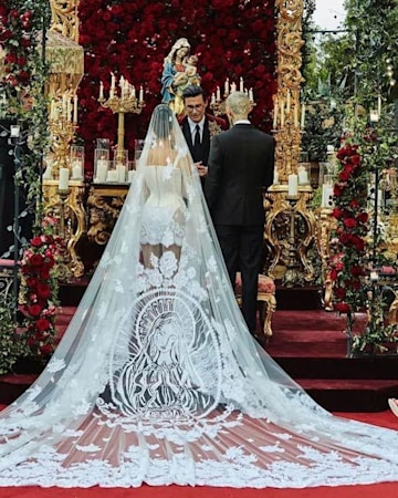 Royal and celebrity wedding veils: Queen Elizabeth, Kate Middleton