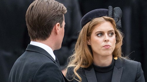 Princess Beatrice's husband Edoardo was her 'rock' during Queen's funeral - relationship expert explains
