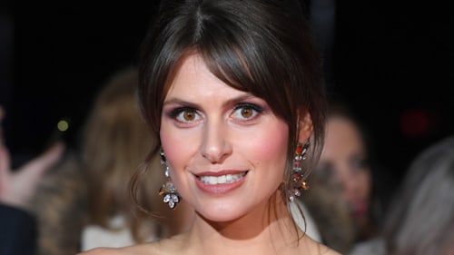 Strictly's Ellie Taylor rocks sheer backless bridal gown in rare wedding photo