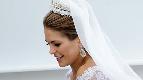 Princess Madeleine's second wedding dress belonged to another royal