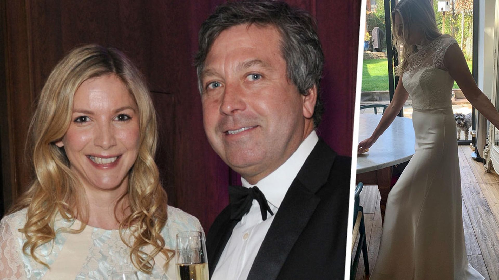 Lisa Faulkner rocked two bridal gowns for 24acre estate wedding with
