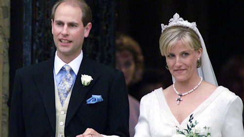 Countess Sophie's rarely-pictured second wedding dress is seriously dazzling in resurfaced photo