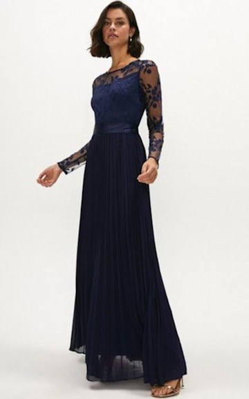 long-sleeve-lace-dress-navy