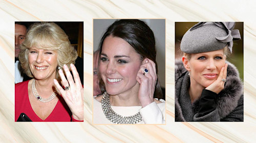 23 spellbinding royal engagement rings: From Queen Camilla's heirloom to Princess Anne's vibrant rock