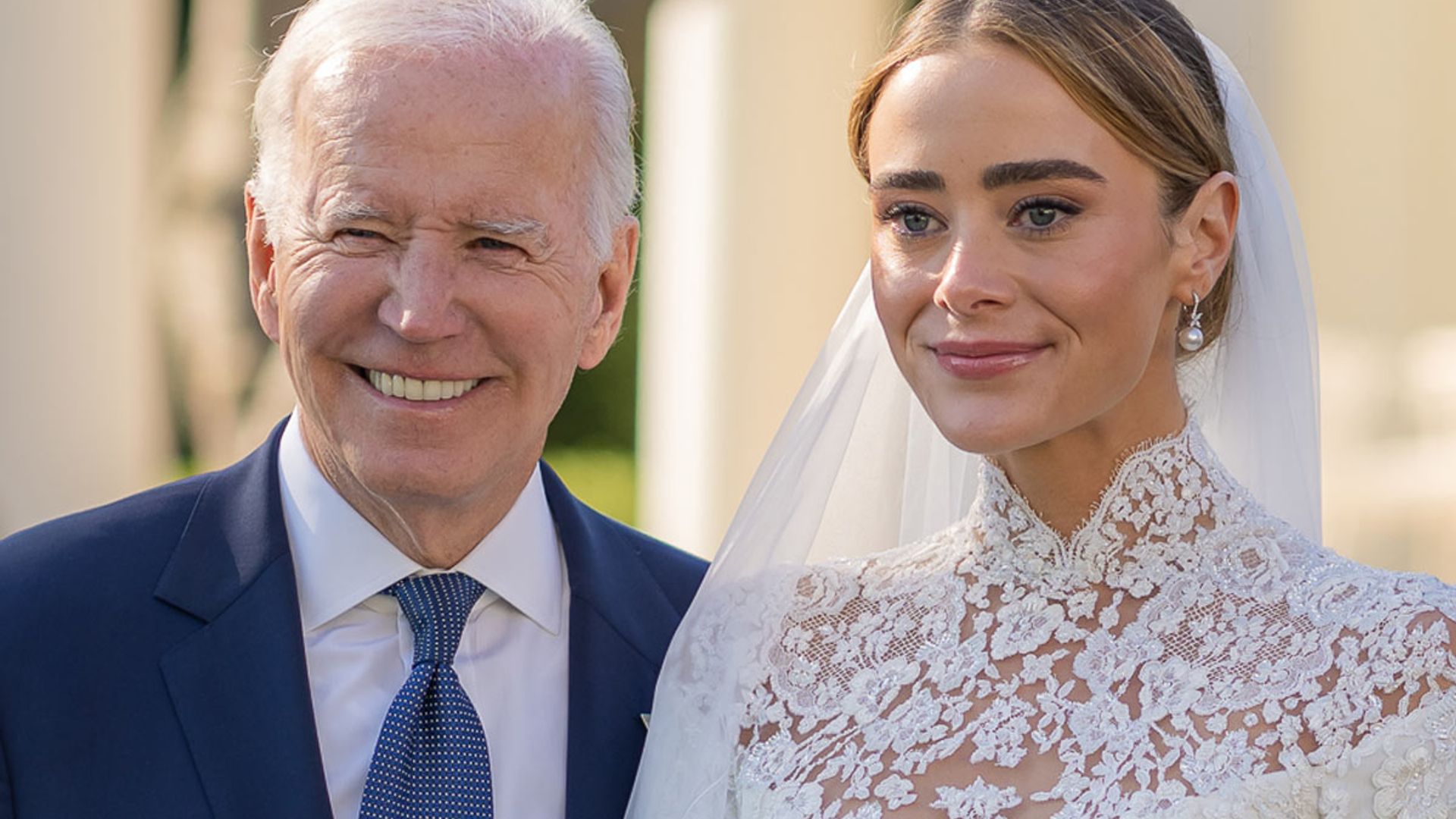 Joe Biden's granddaughter Naomi's silhouette-hugging second wedding