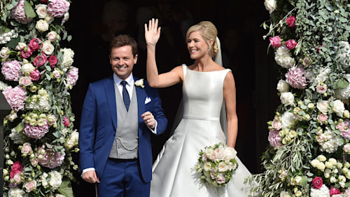 Declan Donnelly's stunning bride Ali rocks corset wedding dress at 300-acre estate – photos