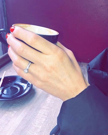 Shelly Unitt's engagement ring from Jill Scott