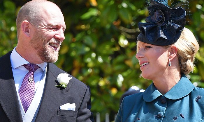 Zara and Mike Tindall make glam outfit change at Prince Harry and Meghan's wedding – new photo