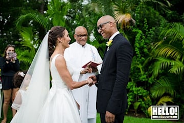 Trivdaily - Exclusive: The Repair Shop'S Jay Blades Marries Lisa Zbozen In Romantic Barbados Wedding 61 Jay Blades And Lisa Zbozen Look Adoring At Each Other In Wedding Photos
