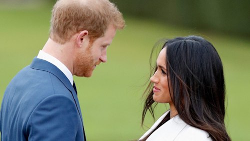 Watch: Meghan Markle and Prince Harry's engagement interview when they thought cameras were off