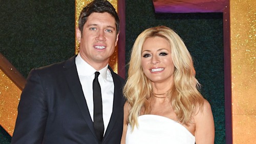Strictly's Tess Daly enchants in rare wedding photos with Vernon Kay - but fans have questions