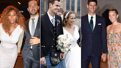 10 tennis stars' gorgeous weddings: Roger Federer, Andy Murray and more