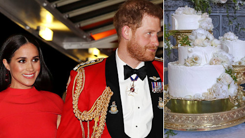 Meghan Markle and Prince Harry's wedding cake designer shares romantic photos