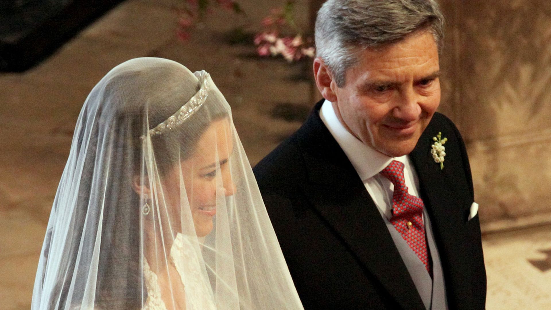 Kate Middleton’s dad Michael looks SO proud in sweet unearthed wedding photos