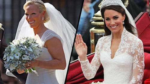 Zara Tindall's rebellious wedding beauty look is almost as popular as Princess Kate's