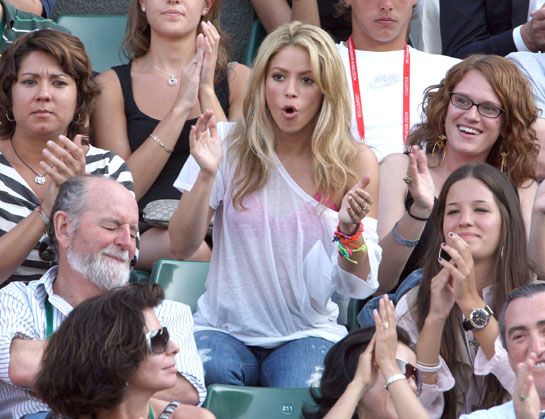 Shakira watches Rafael Nadal play tennis at Wimbledon | HELLO!