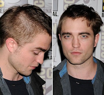 Robert Pattinson goes to Comic Con conference with half shaved head | HELLO!