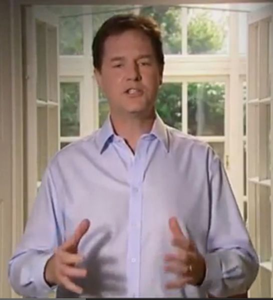 Nick Clegg Sorry Spoof Video Goes Viral HELLO   Nick  Z 