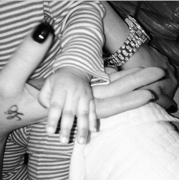 Khloé Kardashian posts bonding snap with baby niece North West | HELLO! Khloé Kardashian posts bonding snap with baby niece North West | HELLO!