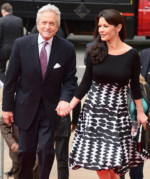 Michael Douglas and Catherine Zeta-Jones hold hands at awards show | HELLO!