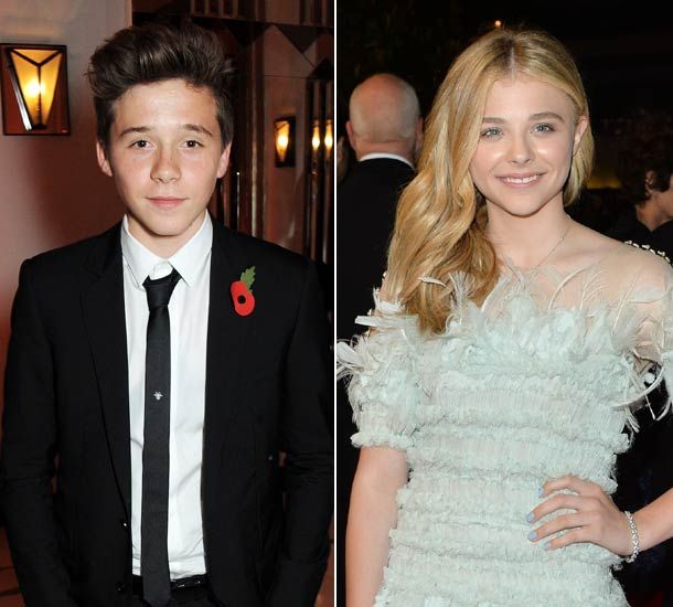 Brooklyn Beckham and Chloe Grace Moretz make stylish skateboarding duo